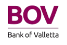 open account Bank of Valletta logo